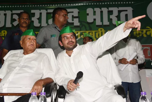 Tej Pratap Yadav admitted to hospital after complaining of chest pains