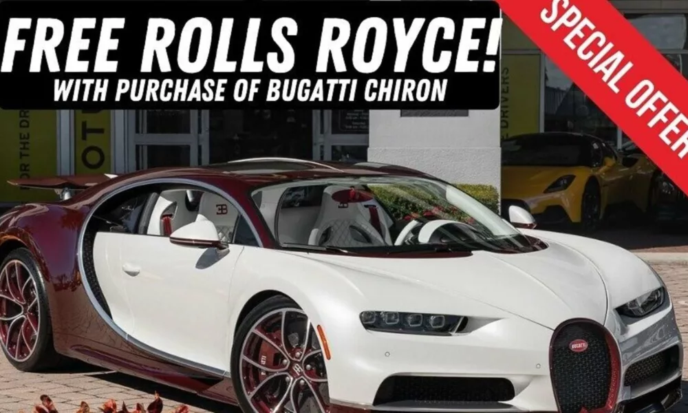 Buy Bugatti, get Rolls-Royce for free: US dealership offers insane deal