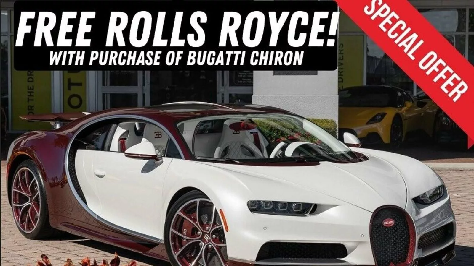 Buy Bugatti, get Rolls-Royce for free: US dealership offers insane deal