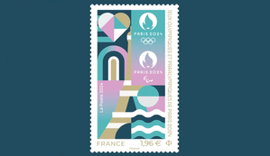 Paris 2024 official stamp unveiled at Postal Museum