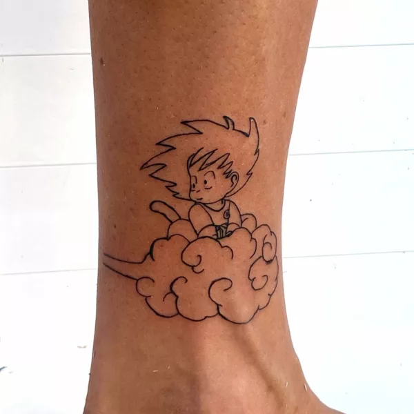 Goku Tattoo Drawing