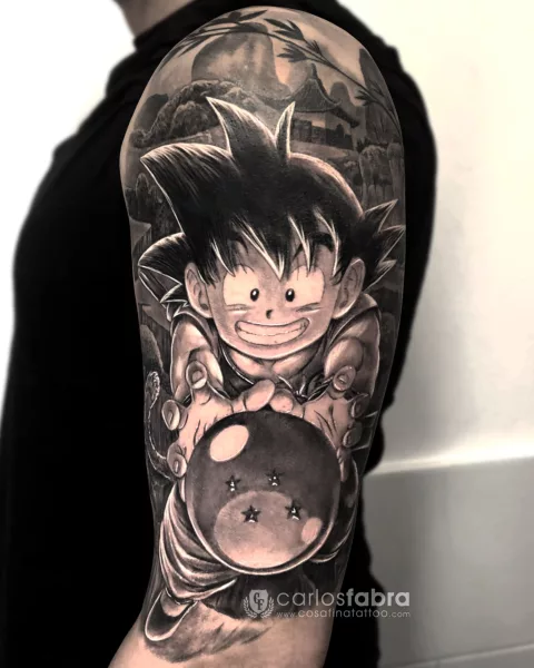 Goku Goku Tattoo