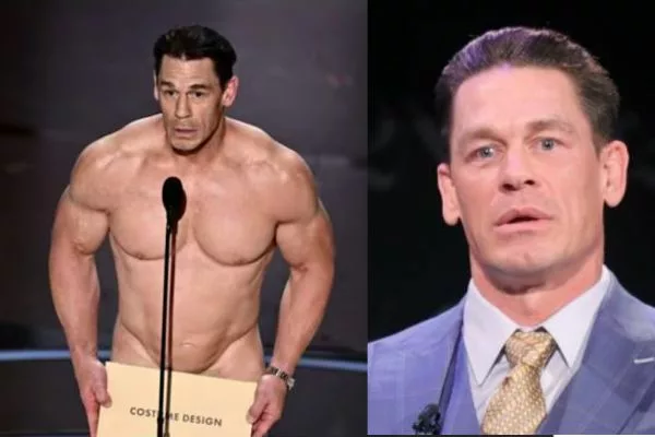 SHOCKING OSCAR 2024: John Cena goes nude while presenting the award for Best Costume Award.