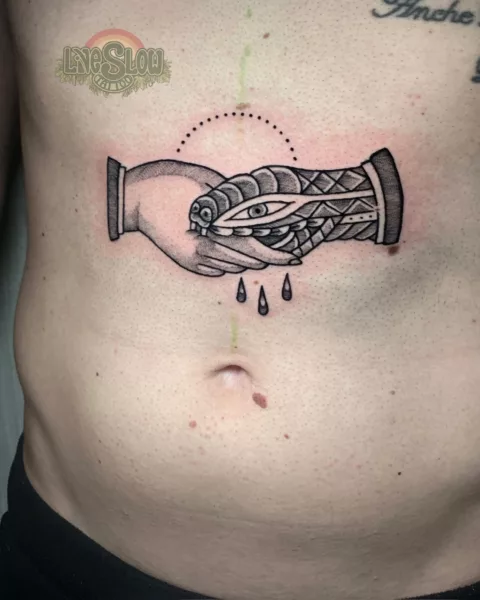 Perfect Trust No One Tattoo Design