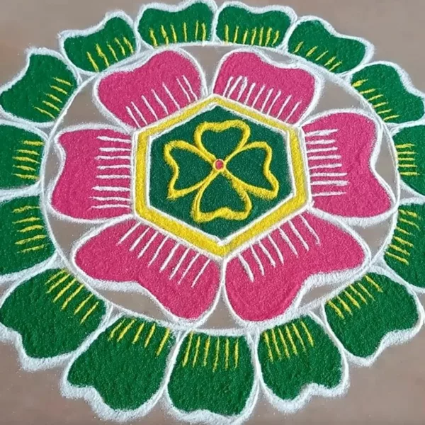 Mandala Holi Bhai Dooj Rangoli Designs
