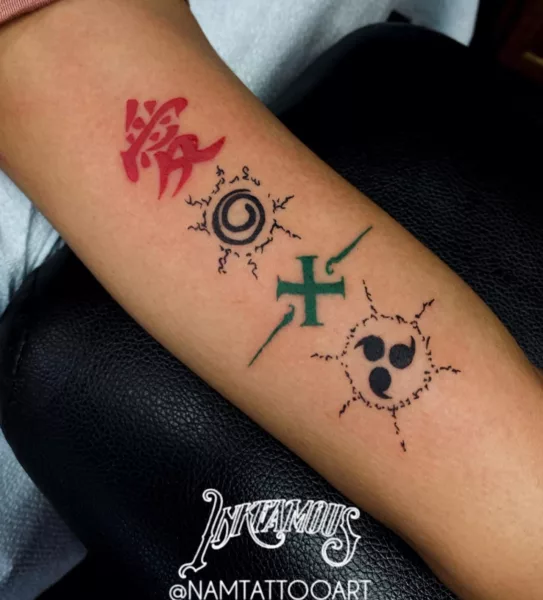 Aesthetic Gaara Tattoo Ideas