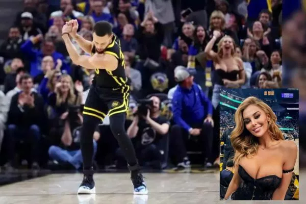 Katherine Taylor, the escort who went viral at an NBA game for photobombing Steph Curry at a Warriors game raises her rates to $ 1,500 an hour