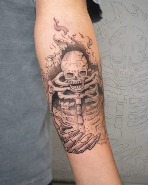 Skeleton Itachi Uchiha Tattoo Designs