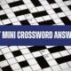“Dangerous kind of current”, in mini-golf NYT Mini Crossword Clue Answer Today