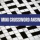 “Move like a pendulum”, in mini-golf NYT Mini Crossword Clue Answer Today