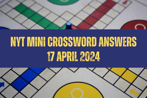 Today NYT Mini Crossword Answers: April 17, 2024
