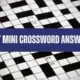 “Double feature in the movies?”, in mini-golf NYT Mini Crossword Clue Answer Today