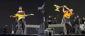 'Brown Munde' AP Dhillon makes Netizens furious by breaking his guitar on Coachella stage