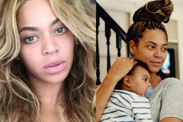 7 Stunning No-Makeup Photos of Beyoncé