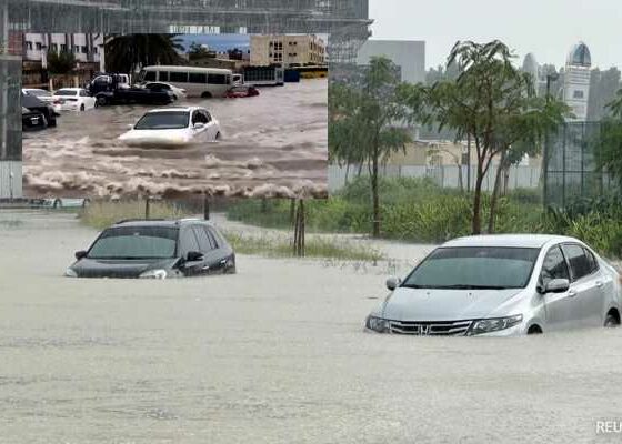 Watch: Dubai Floods Gushing Every Year As Storm Dumps 1.5 Years of Rain 