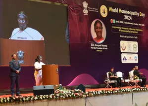 Homoeopathy adopted in many countries as simple, accessible treatment: President Murmu