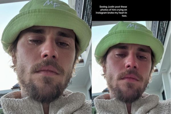 Justin Bieber Shares Snaps Of Him Crying Post His Coachella Performance
