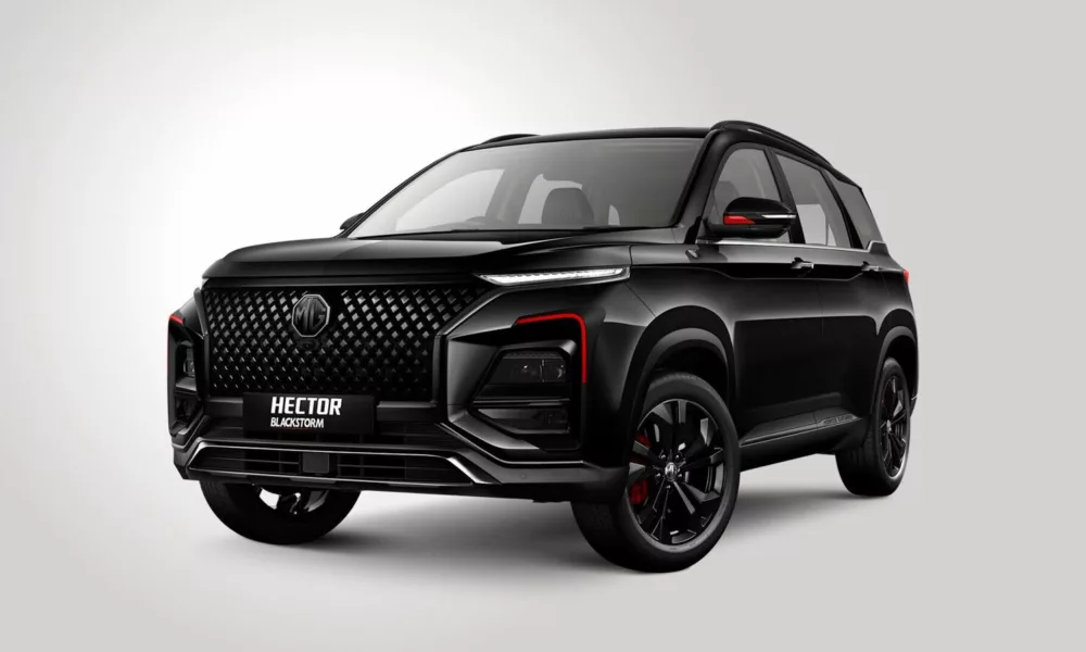 MG Hector Black Storm edition SUV launched at ₹21.24 lakh. Check what is new