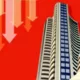 Private sector banks lead Sensex lower