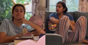 Taapsee shares living-room chat with sister Shagun; ‘excessive gyaan makes you lose it’