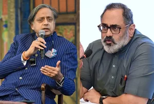 Poll battle turns legal as Tharoor served notice for speaking against Rajeev Chandrasekhar