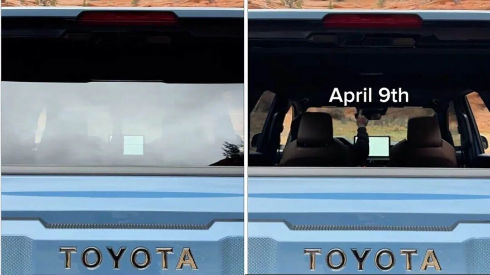 Toyota's upcoming 4Runner SUV will get a roll-down rear window, debut soon