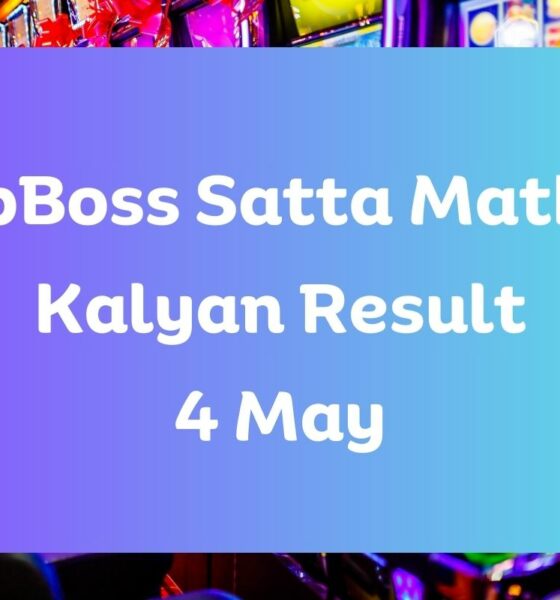 Dpboss Satta Matka Kalyan Result Today 4 May 2024 – LIVE Updates for Kalyan Satta King
