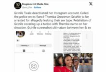 Gcinile Twala's Private Tape Gets Leaked By Grootman, Causing Scandal Online