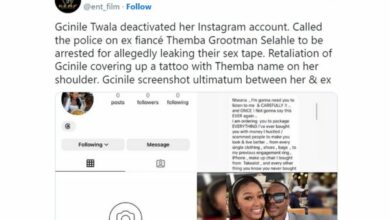 Gcinile Twala's Private Tape Gets Leaked By Grootman, Causing Scandal Online
