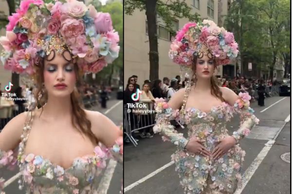 Haley Baylee Faces Criticism Online Because Of Her 'Let Them Eat Cake' Video At The Met Gala 2024